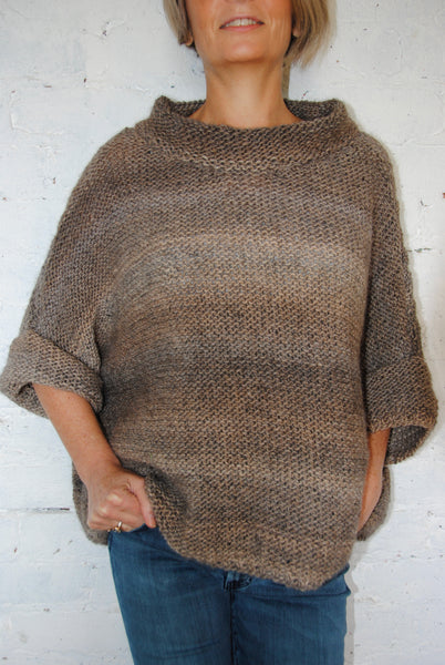 COD001 Slouchy Poncho 12 ply (e-pattern)