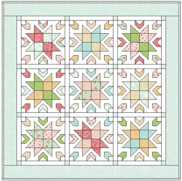 4219 Dawn Quilt (e-pattern)