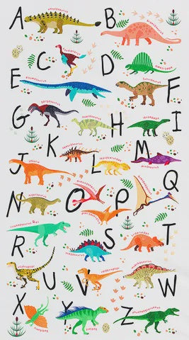 Alphabetosaurus Dino Alphabet 20736205 Panel 110cm