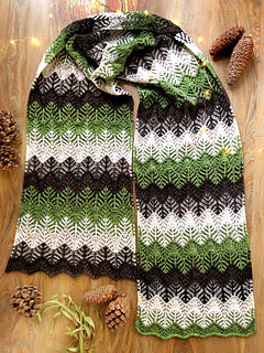 17180 Wollemi Pine Scarf (e-pattern)