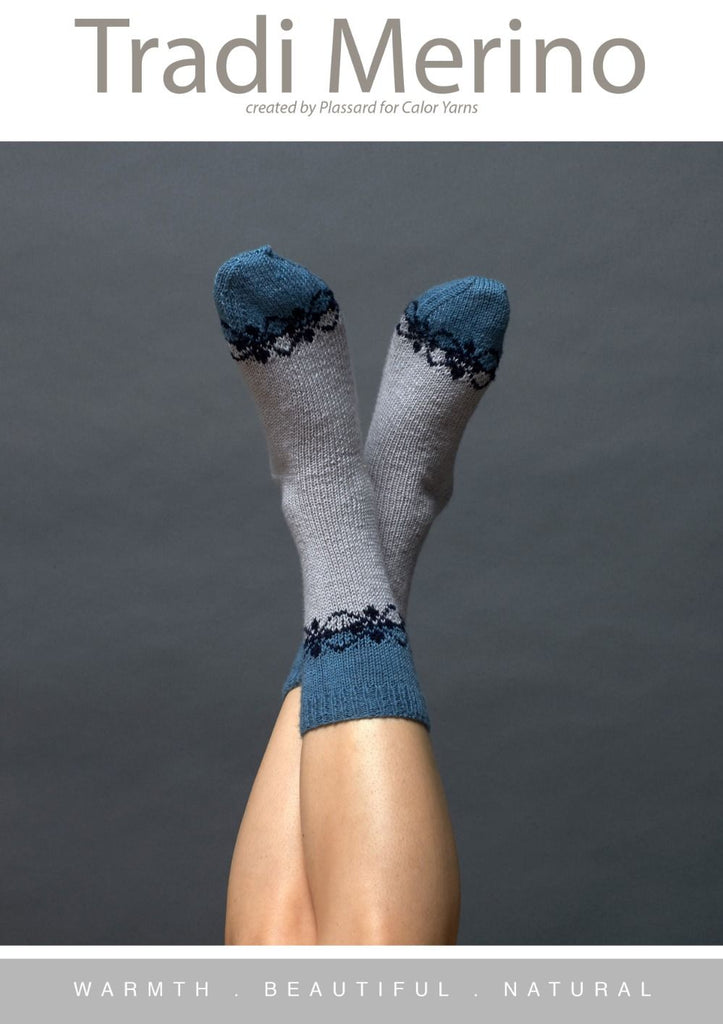 CY163 Fair Isle Socks (e-pattern)