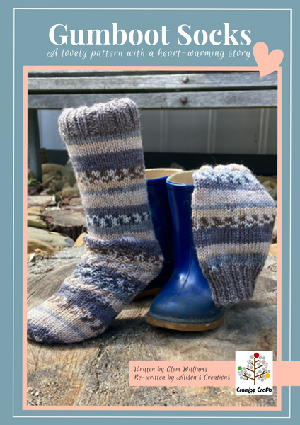 26981 Gumboot Socks (e-pattern)