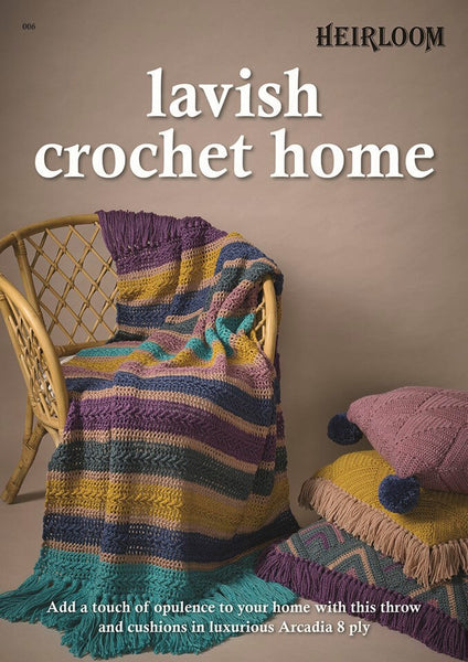 006 Lavish Crochet Home Leaflet