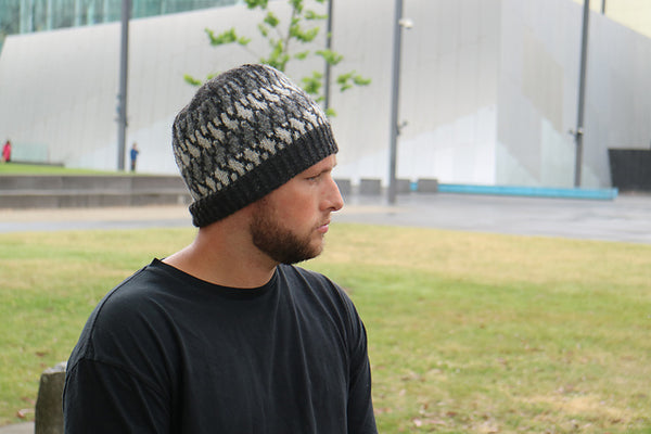 3506 Bluegum Colourwork Beanie Leaflet