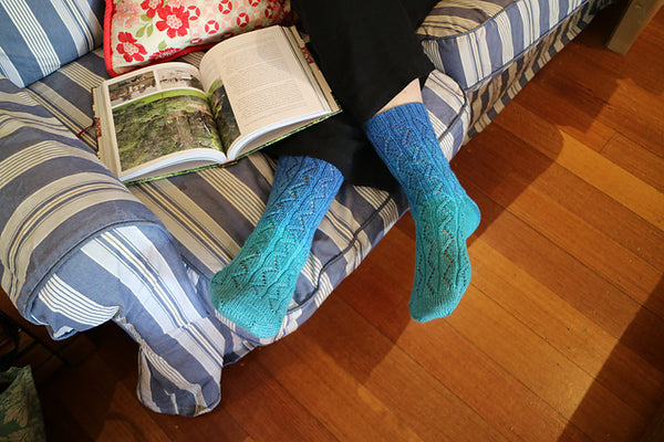 3505 Euphyllia Lace Socks Leaflet