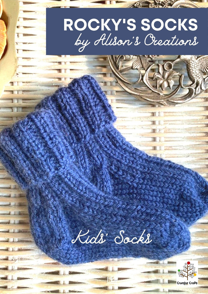 2822 Rocky's Socks (e-pattern)