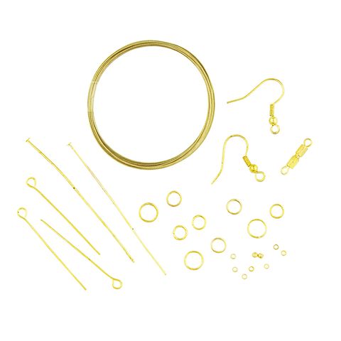 Jewellery Kit 160pcs Gold VJ135A