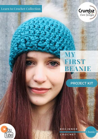 COD035 My First Crochet Beanie | Learn to Crochet Kit