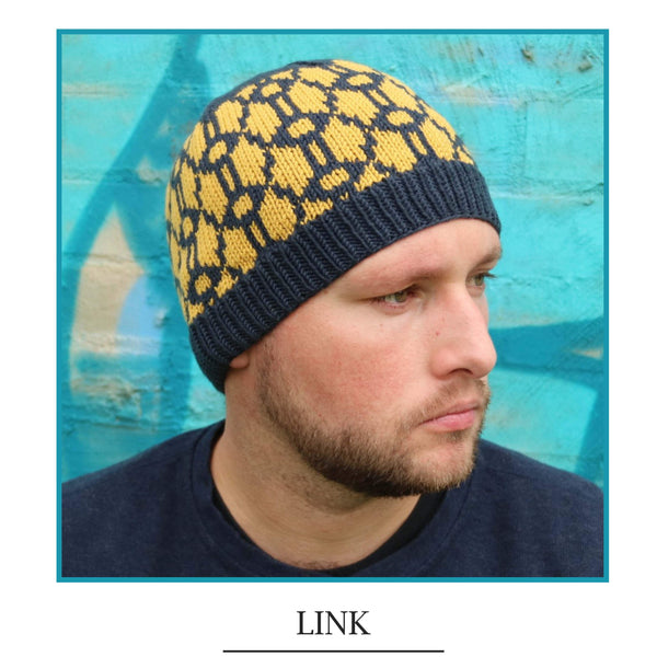 4455 Link Colourwork Beanie Leaflet