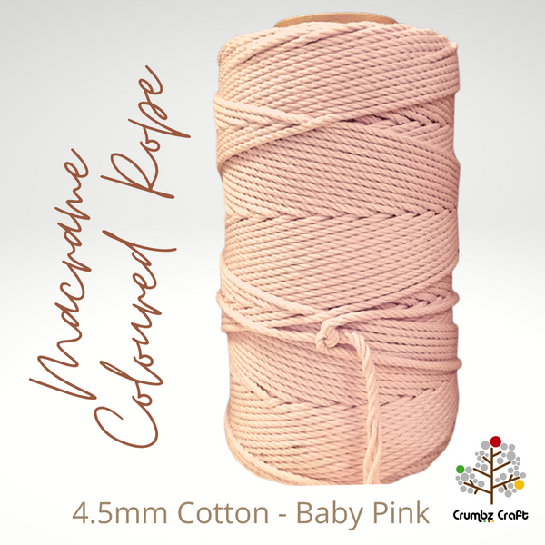 Macrame Cotton Rope 4.5mm | RRP$69.30