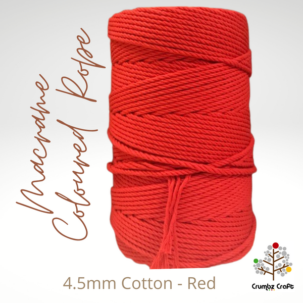 Macrame Cotton Rope 4.5mm | RRP$69.30