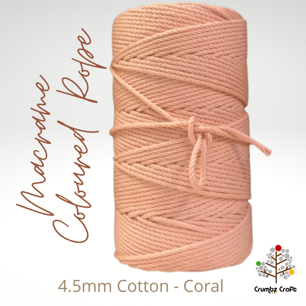Macrame Cotton Rope 4.5mm | RRP$69.30