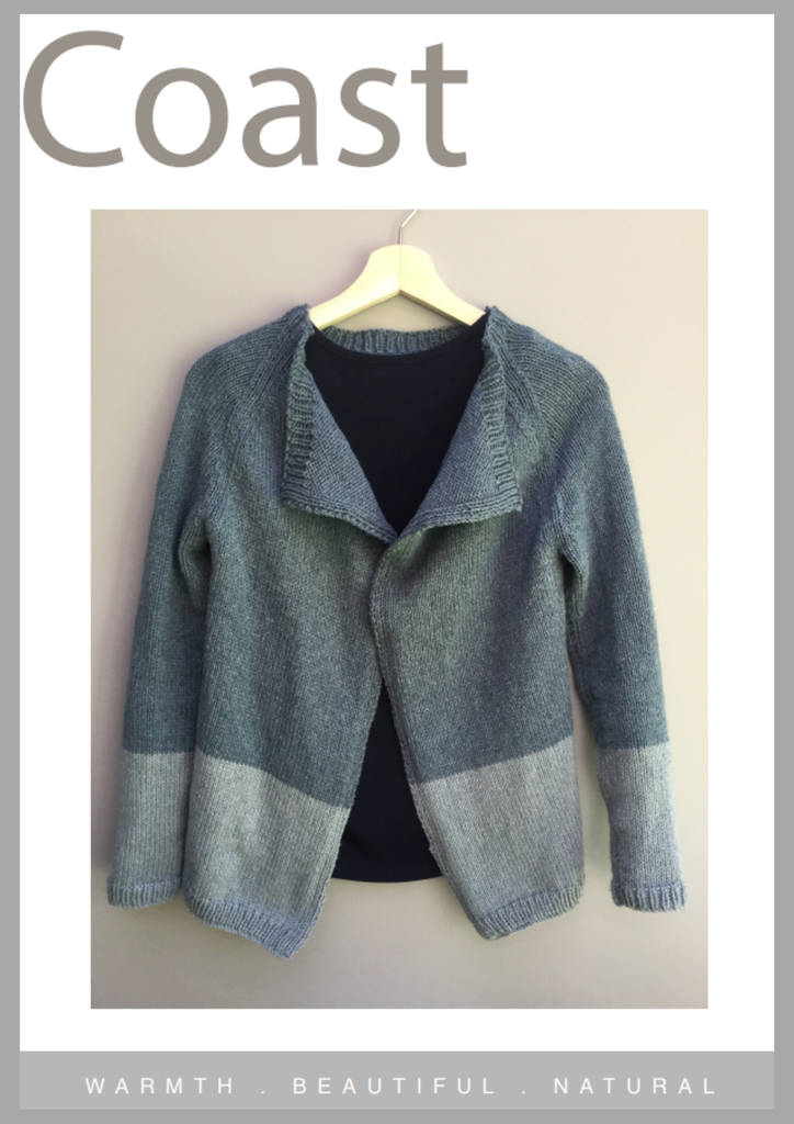 CY034 Two Tone Cardigan (e-pattern)