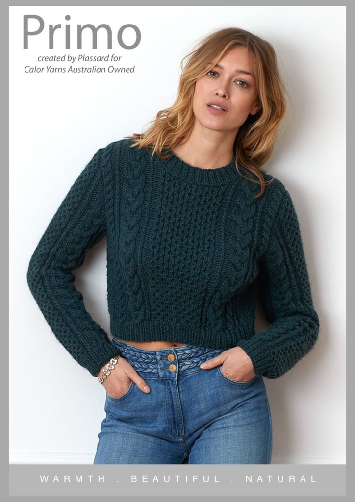 CY253 Forest Crop/Regular Sweater (e-pattern)