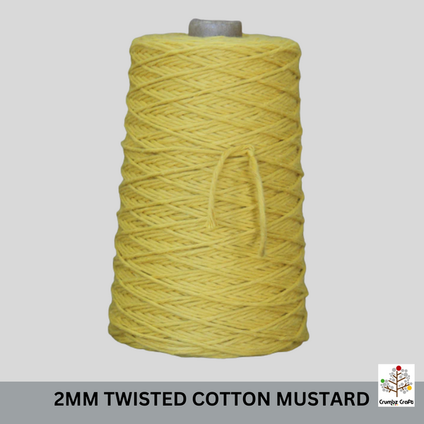 Twisted Cotton Cones | 2mm