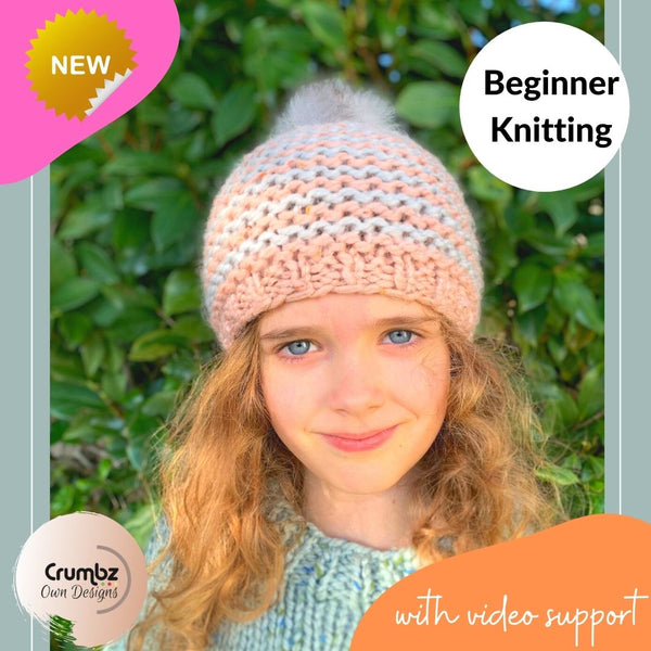 Learn to Knit Kit | Beginner Beanie COD028