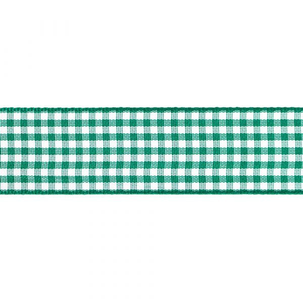 Ribbon Gingham 25mm 455 Hunter Green