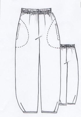 4158 Demi Pants Pattern