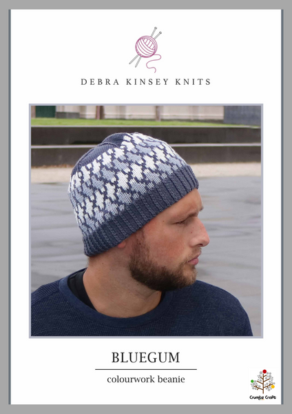 3506 Bluegum Colourwork Beanie (e-pattern)