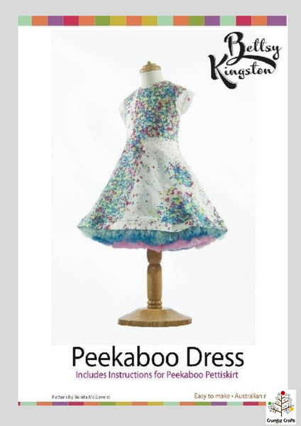 BK180 Peekaboo Dress Pattern