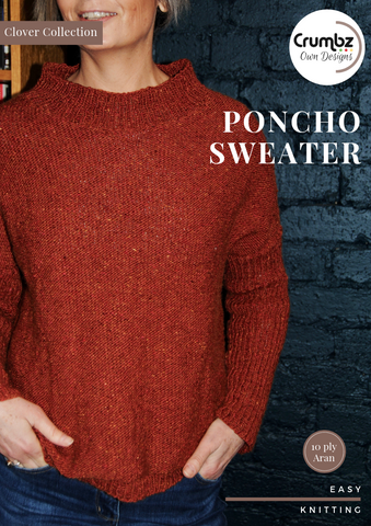 COD005 Poncho Sweater (e-pattern)