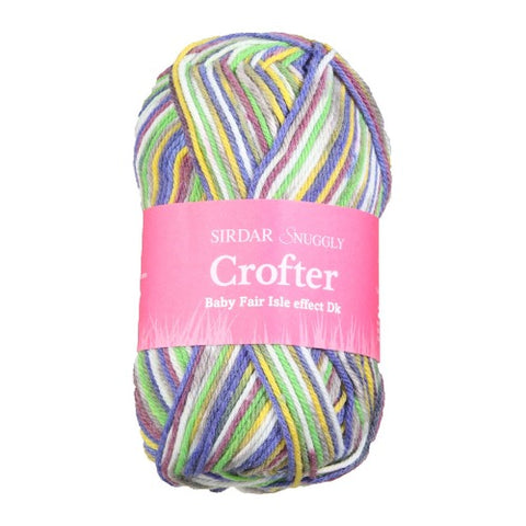 Snuggly Crofter Baby Fair Isle Effect 8 ply