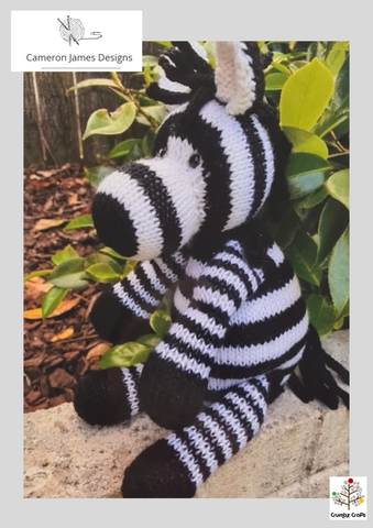 33192 Liquorice The Zebra Pattern