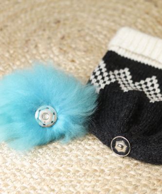 TOFT Alpaca Pom Poms with Snap