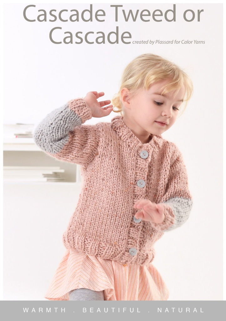 CY108 Two Tone Cardigan (e-pattern)