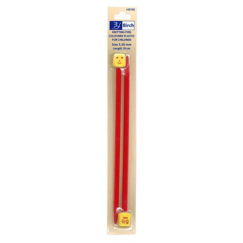 Kids Plastic Needles 18cm