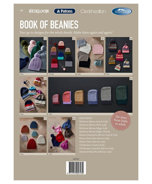 114 Book of Beanies Leaflet