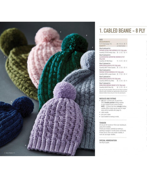 114 Book of Beanies Leaflet