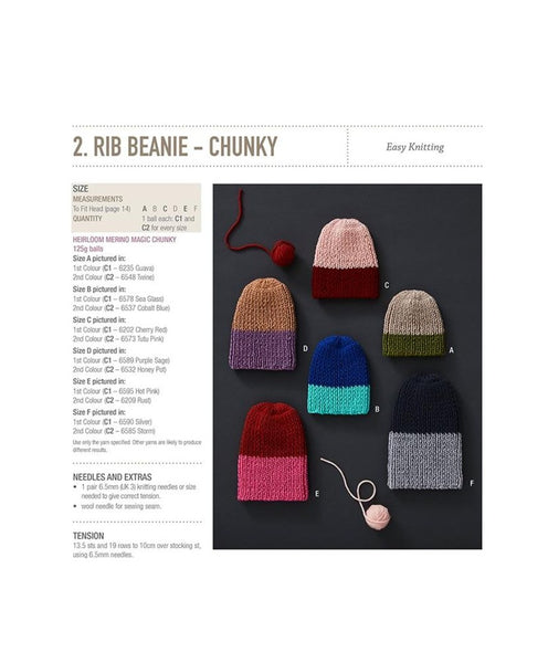 114 Book of Beanies Leaflet