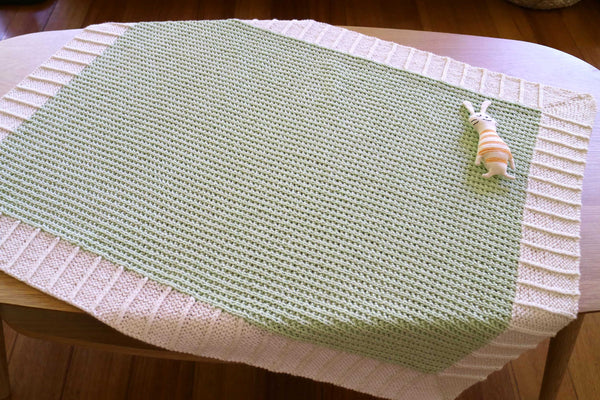 4454 Minty Baby Blanket Leaflet