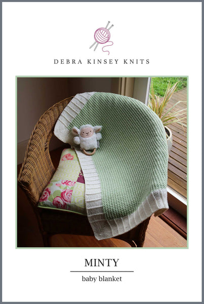 4454 Minty Baby Blanket Leaflet