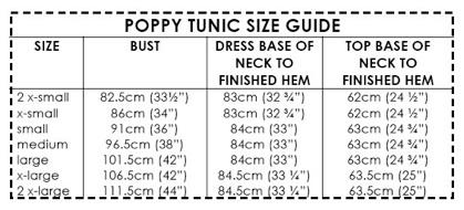 MP045 Poppy Tunic
