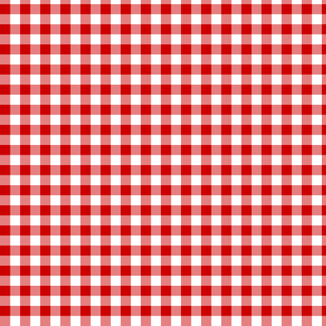 Gingham Mini Checks Red