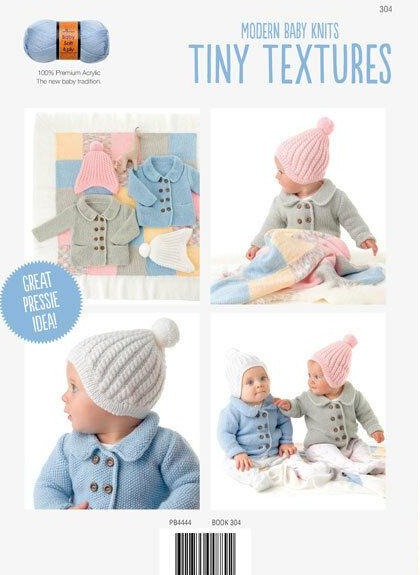 304 Modern Baby Knits Tiny Textures d/c