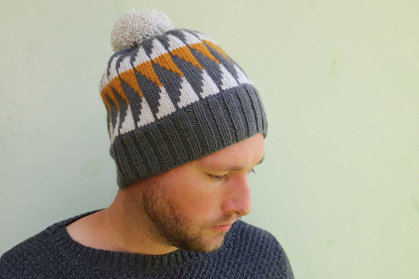 3509 Zircon Colourwork Beanie (e-pattern)