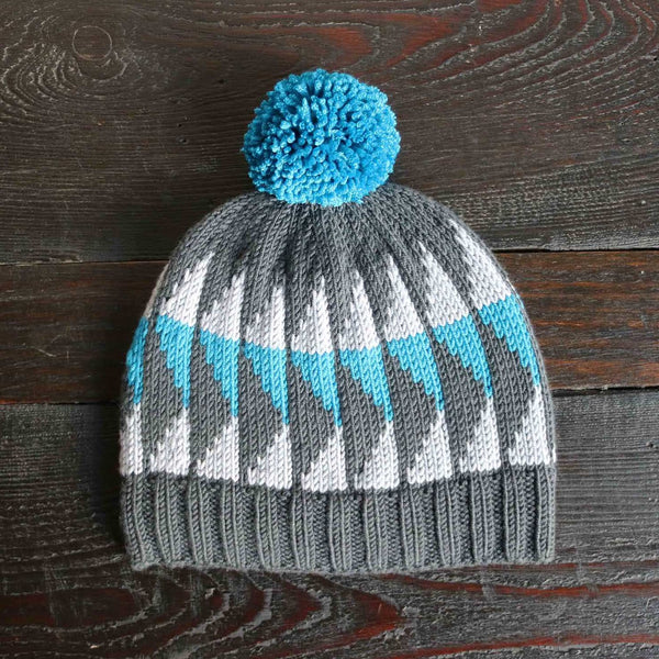 3509 Zircon Colourwork Beanie (e-pattern)